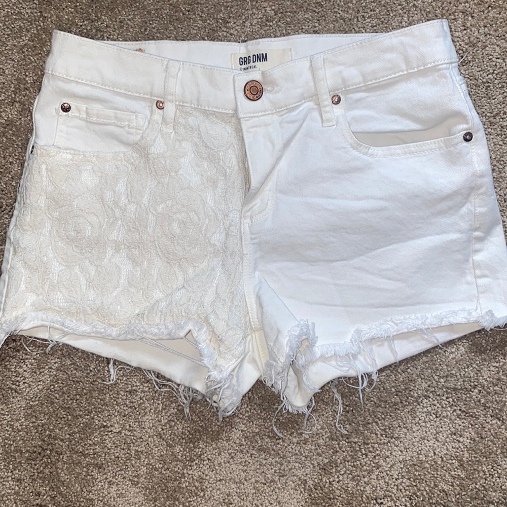 White shorts